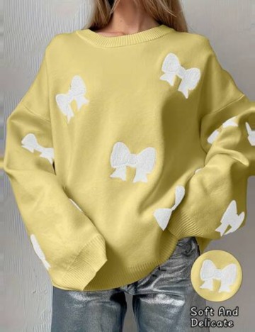 Pulover Shein, galben