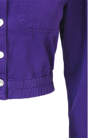 Geacă de blugi Zara, mov