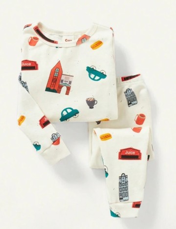 Compleu pijamale Shein, mix culori