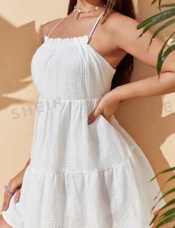 Rochie mini Shein, alb