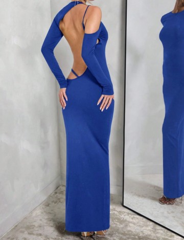 Rochie maxi Shein, albastru