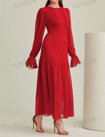 Rochie maxi Shein, roșu