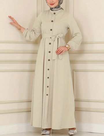 Rochie maxi Shein, bej