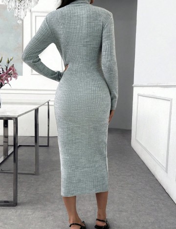Rochie midi Shein, gri