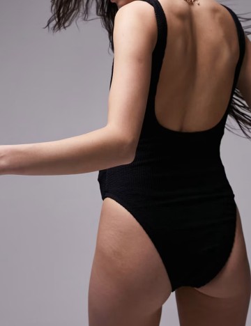 Costum de baie întreg Topshop, negru