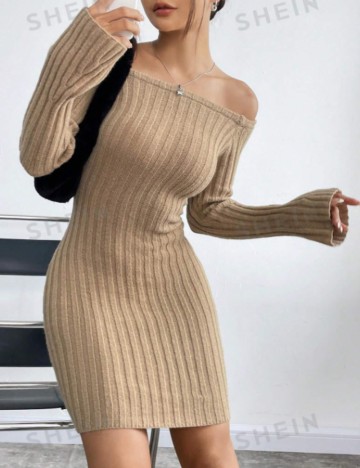 Rochie mini Shein, bej