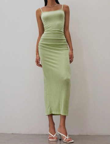 Rochie midi Shein, verde