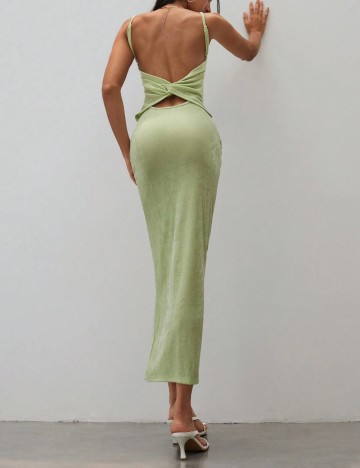 Rochie midi Shein, verde