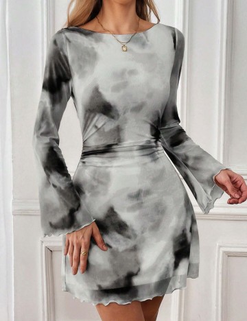 Rochie mini Shein, gri