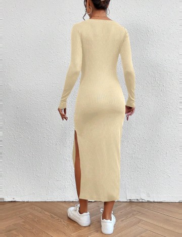 Rochie midi Shein, bej
