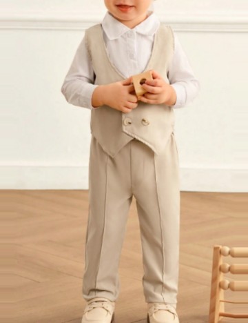 Costum Shein, bej
