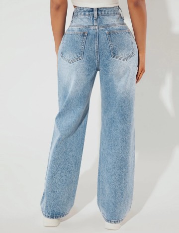 Pantaloni Shein, albastru