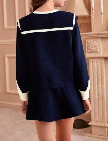 Rochie Scurtă Shein, bleumarin