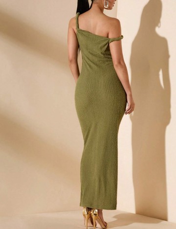 Rochie maxi Shein, kaki