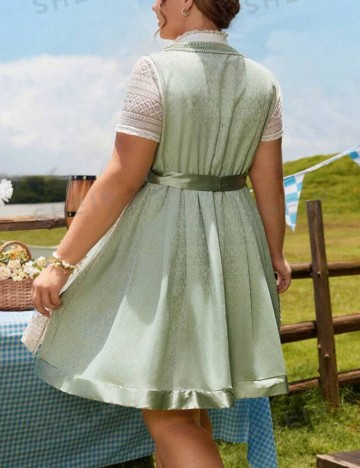 Rochie mini Shein, verde