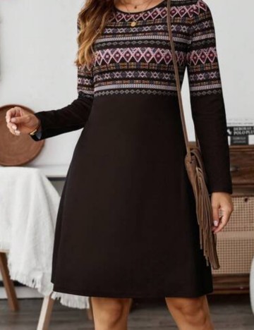 Rochie Shein, mix culori