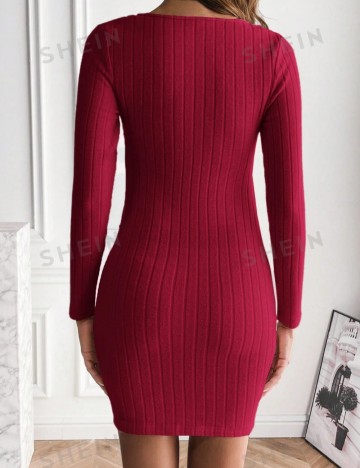 Rochie mini Shein, vișiniu