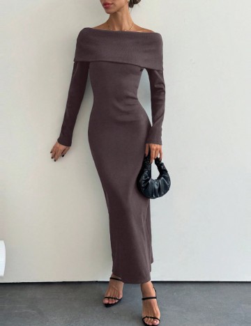 Rochie maxi Shein, maro