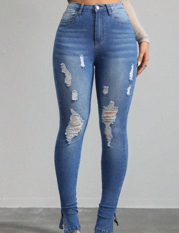 Jeans Shein, albastru