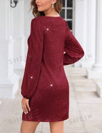 Rochie mini Shein, vișiniu