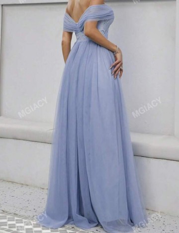 Rochie de ocazie Shein, albastru