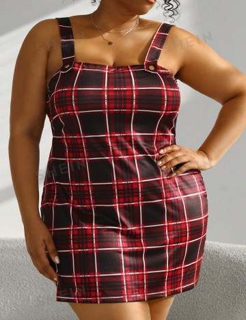 Rochie mini Shein Curve+, mix culori