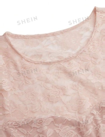 Rochie Shein Curve+, roz