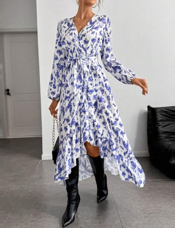 Rochie maxi Shein, mix culori
