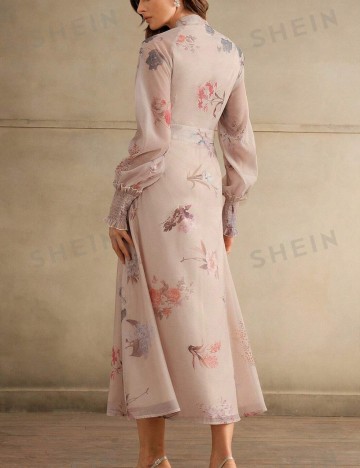 Rochie maxi Shein, mix culori