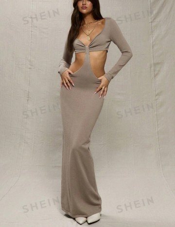 Rochie maxi Shein, bej