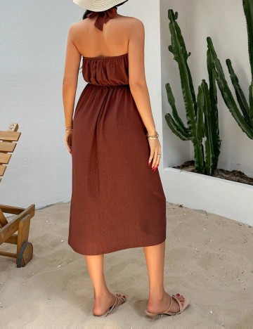 Rochie midi Shein, maro