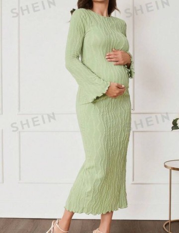 Rochie midi Shein, verde