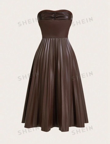Rochie midi Shein, maro