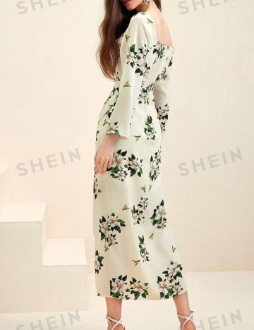 Rochie maxi Shein, mix culori
