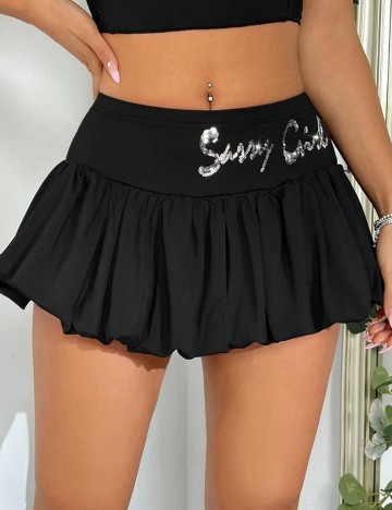 Fustă mini Shein, negru