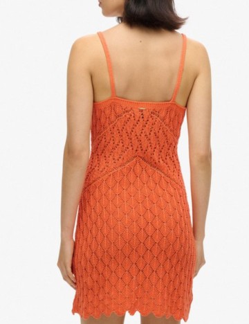Rochie mini Superdry, portocaliu