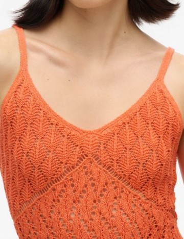 Rochie mini Superdry, portocaliu