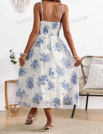 Rochie midi Shein, alb