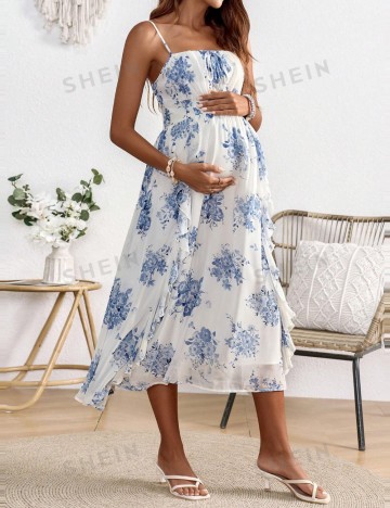 Rochie midi Shein, alb