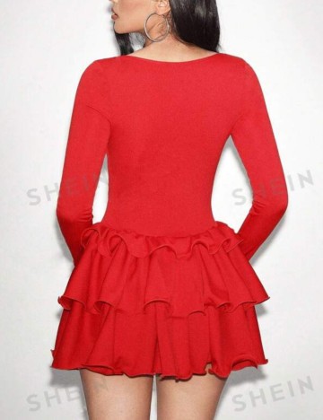 Rochie mini Shein, roșu