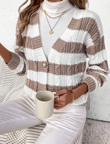 Cardigan Shein, mix culori