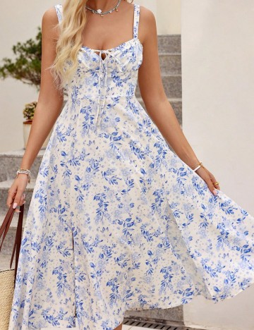 Rochie midi Shein, crem