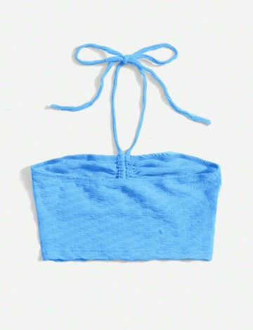 Top Shein, albastru