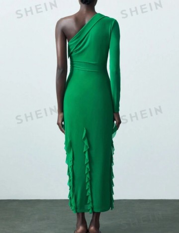 Rochie maxi Shein, verde