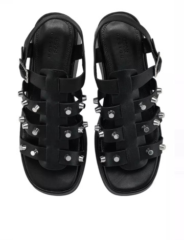 Sandale cu platformă ASOS, negru