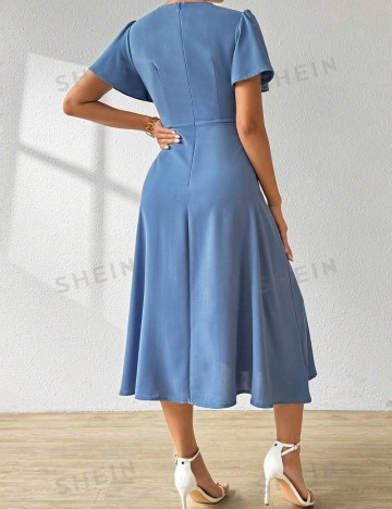 Rochie midi Shein, albastru