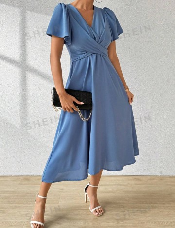 Rochie midi Shein, albastru