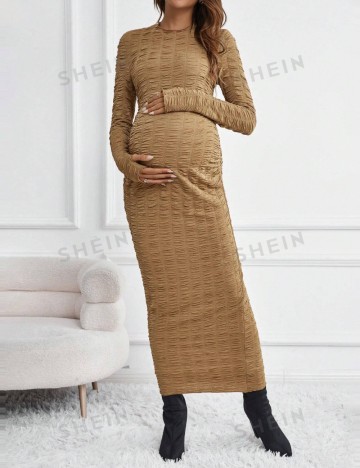 Rochie maxi Shein, bej