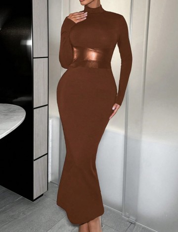 Rochie maxi Shein, maro
