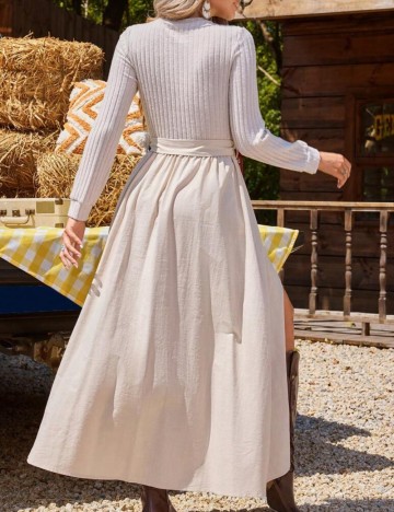 Rochie maxi Shein, bej